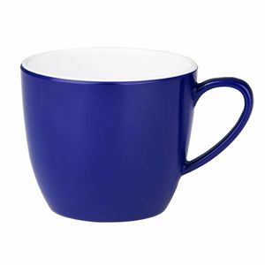 Olympia Kristallon Gala Colour Rim Melamine Mug Blue 285ml (Pack of 6) - DE609 - 1