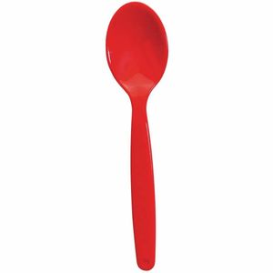 Olympia Kristallon Polycarbonate Spoon Red (Pack of 12) - DL122 - 3