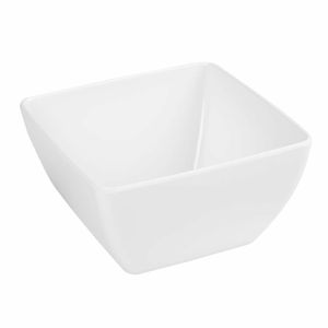 Olympia Kristallon Curved White Melamine Bowl 8in - DP144 - 3