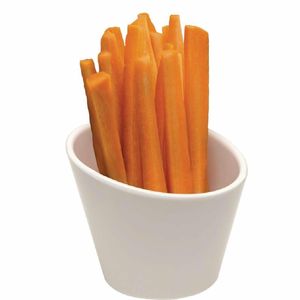 APS Casual Slanted Melamine Pot White 100mm - GK834 - 1