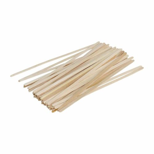 Fiesta Compostable Wooden Coffee Stirrers 190mm (Pack of 1000) - DK390 - 8