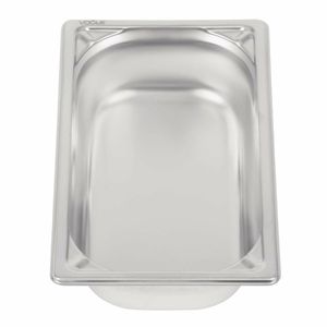 Vogue Heavy Duty Stainless Steel 1/4 Gastronorm Pan 65mm - DW446 - 3