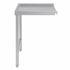 Vogue Pass Through Dishwash Table Right 600mm - GJ534 - 3