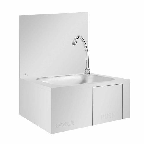 Vogue Stainless Steel Knee Operated Sink - GL280 - 3