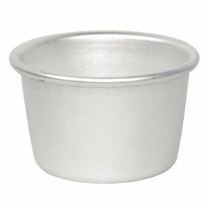 Vogue Aluminium Mini Dariole Mould 85ml (Pack of 6) - K513 - 1