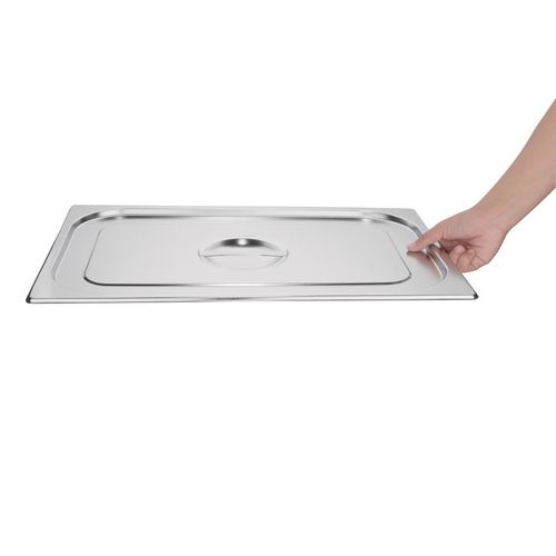 Vogue Stainless Steel 1/1 Gastronorm Lid - K926 - 4