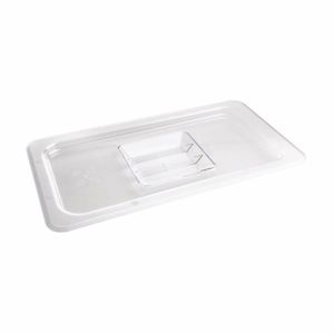 Vogue Polycarbonate 1/3 Gastronorm Lid Clear - U246 - 1