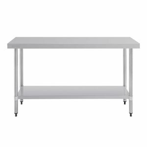Vogue Stainless Steel Prep Table 1500mm - T377 - 3