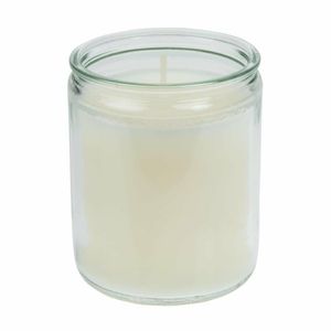 Star Light Clear Glass Candle Jars (Pack of 8) - GJ469 - 1