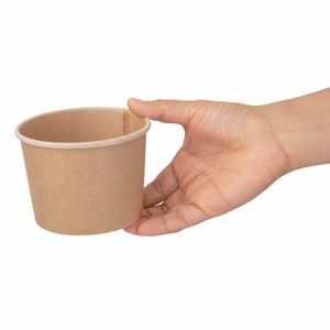 Fiesta Compostable Soup Containers 98mm 340ml / 12oz (Pack of 500) - FB162 - 3