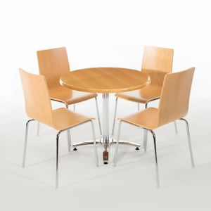 GR342 - Bolero Square Back Sidechair (Natural Finish) (Pack 4) - GR342 - 3