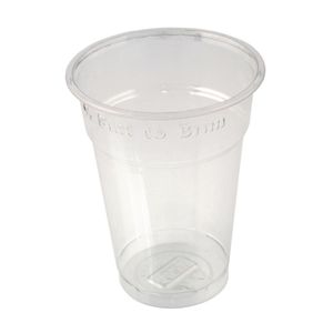 Huhtamaki Disposable Half Pint to Brim Tumbler (Pack of 1000) - CM118 - 1