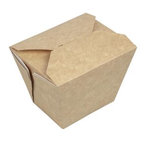 Colpac Recyclable Microwavable Food Boxes Square 750ml / 26oz (Pack of 250) - DM172 - 3