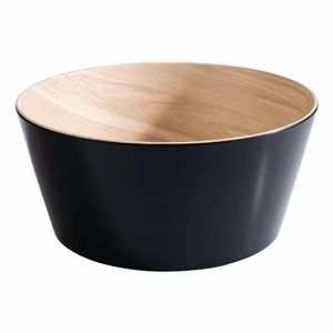APS Frida Bowl Wood & Black 200(Ø)mm 1.2Ltr - FB825 - 1