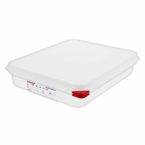 Araven Polypropylene 1/2 Gastronorm Food Containers 4L (Pack of 4) - GL261 - 1