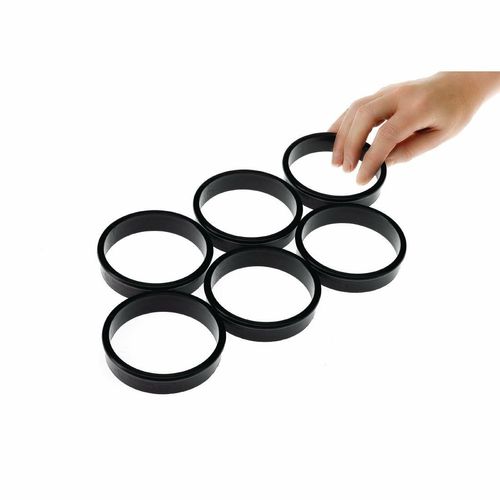 Matfer Bourgeat Exoglass Tart Ring 80mm - FA984 - 2