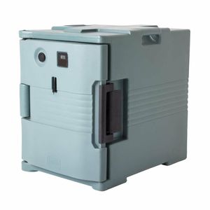 Cambro Heated Insulated Food Box Blue - CG143 - 1