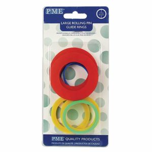 PME Rolling Pin Guide Rings Large - CN888 - 1