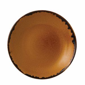 Dudson Harvest Deep Coupe Plates Brown 281mm (Pack of 12) - FC023 - 1