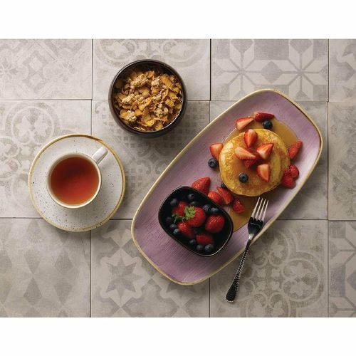 Churchill Stonecast Barley White Cappuccino Cup 280ml (Pack of 12) - FR035 - 2