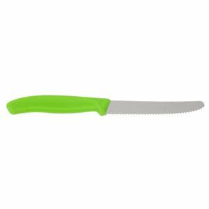 Victorinox Tomato Knife Serrated Green 11cm - CP843 - 3