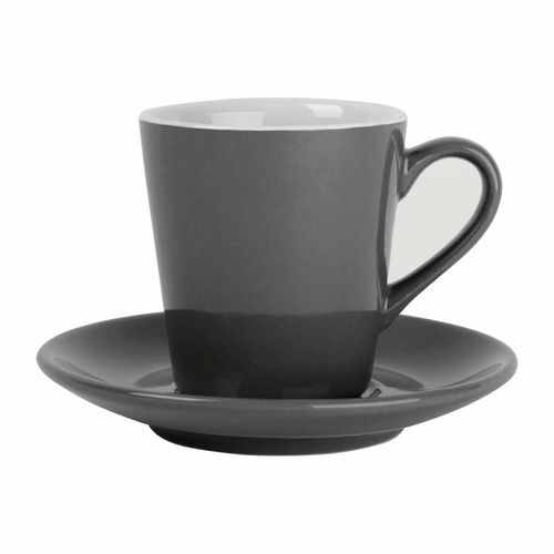 Olympia Cafe Flat White Cups Charcoal 170ml (Pack of 12) - FF992 - 7