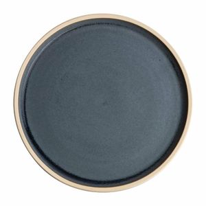 Olympia Canvas Flat Round Plate Blue Granite 180mm (Pack of 6) - FA300 - 1
