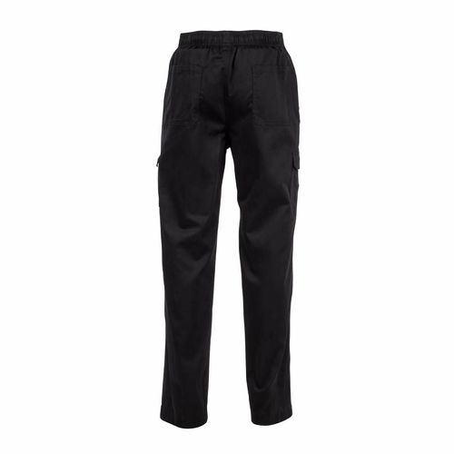 Chef Works Unisex Slim Fit Cargo Chefs Trousers Black M - B222-M - 7