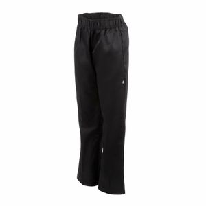 Chef Works Womens Basic Baggy Chefs Trousers Black XXL - B223-XXL - 3