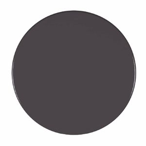 Werzalit Pre-drilled Round Table Top Dark Grey 600mm - GR632 - 1