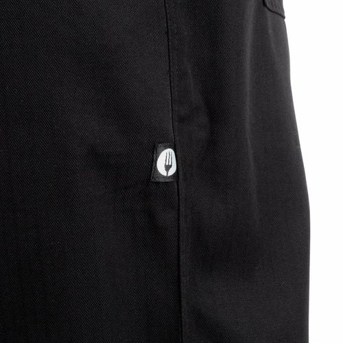 Chef Works Unisex Better Built Baggy Chefs Trousers Black M - A695-M - 6