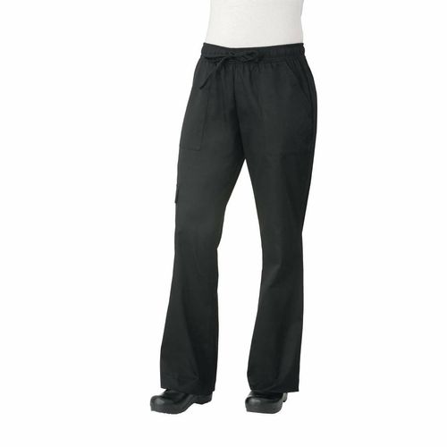 Chef Works Womens Cargo Chefs Trousers Black 2XL - B630-XXL - 1