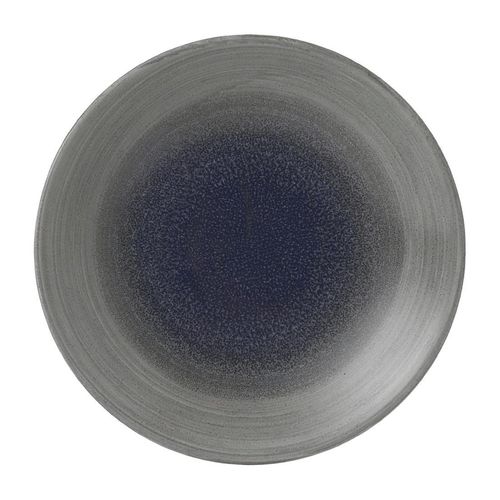 Churchill Stonecast Aqueous Deep Coupe Plates Grey 218mm (Pack of 12) - FD853 - 2