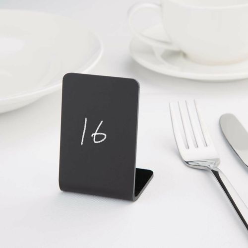 Olympia Acrylic Tableboard 75(H) x 50(W)mm (Pack of 4) - FD954 - 4