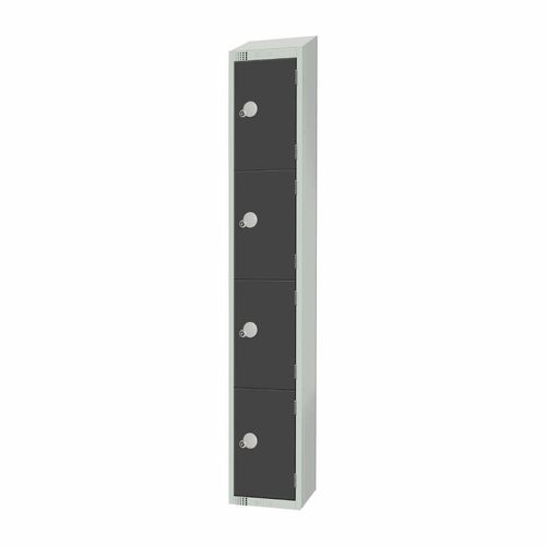 Elite Four Door Manual Combination Locker Locker Graphite Grey - GR694-CLS - 2