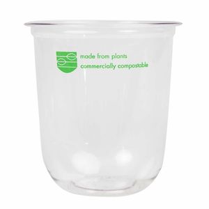 Vegware 96-Series Compostable PLA Deli Pots 16oz (Pack of 1000) - FS174 - 1