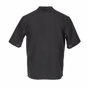 Chef Works Unisex Cool Vent Chefs Shirt Black XS - A913-XS - 3
