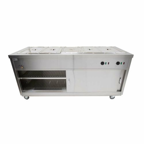 Parry Bain Marie Topped Mobile Hot Cupboard HOT18BM - GM794 - 6