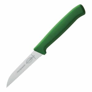 Dick Pro Dynamic HACCP Serrated Utility Knife Green 7.5cm - DL364 - 1