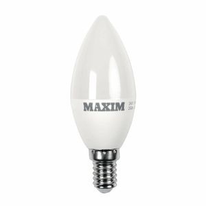 Maxim LED Candle Small Edison Screw Warm White 6W (Pack of 10) - HC664 - 1