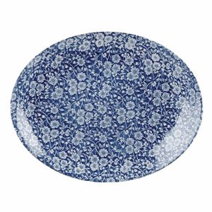 Churchill Vintage Prints Oval Plates Prague Victorian Calico Print 317mm (Pack of 6) - GF302 - 1