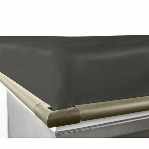 Polar Weatherproof Roof Cold Room Anthracite Grey - DT270 - 2