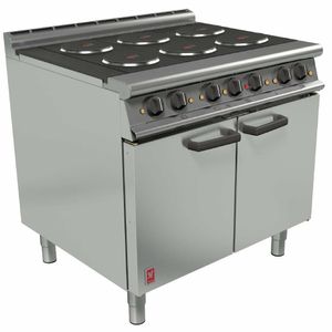 Falcon Dominator Plus 6 Hotplate Oven Range E3101 - GP077 - 1