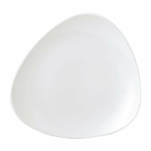 Vellum White Triangle Plate 7 3/4 (Box 12) - FJ830 - 1