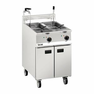 Lincat Opus 800 Twin Tank Twin Basket Free Standing Electric Filtration Fryer OE8113/OP2 - DM528 - 1