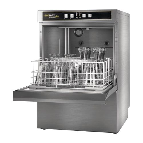 Hobart Ecomax Plus Glasswasher G515SW with Water Softener & Install - DW261-IN - 1