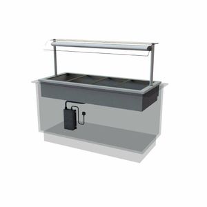 Designline Drop In Dry Heat Bain Marie HBM4 - CW614 - 1