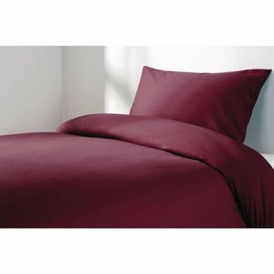 Mitre Essentials Spectrum Fitted Sheet Claret Small Double - GU302 - 1