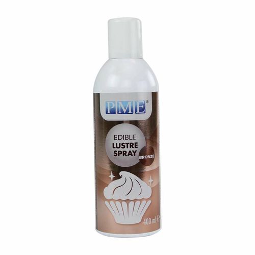PME Edible Lustre Spray Bronze 400ml - 1