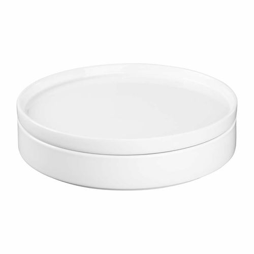 Olympia Whiteware Flat Round Plate 268mm 10.5 (Box 4) - 2